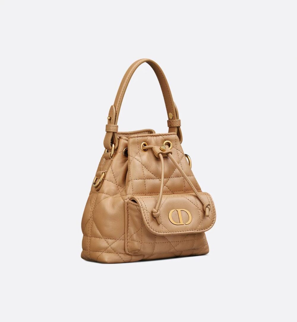 Dior Caro Nano Bucket Bag - Image 2