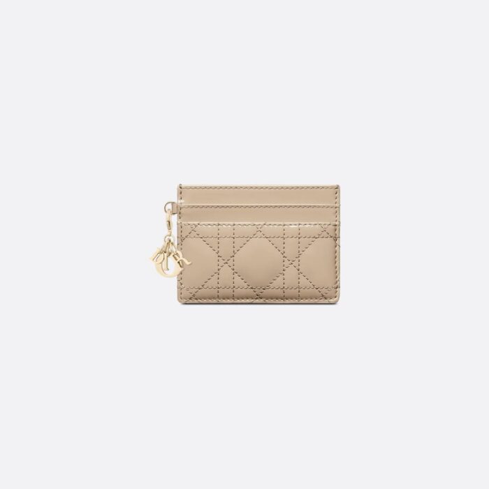 Lady Dior Freesia Card Holder