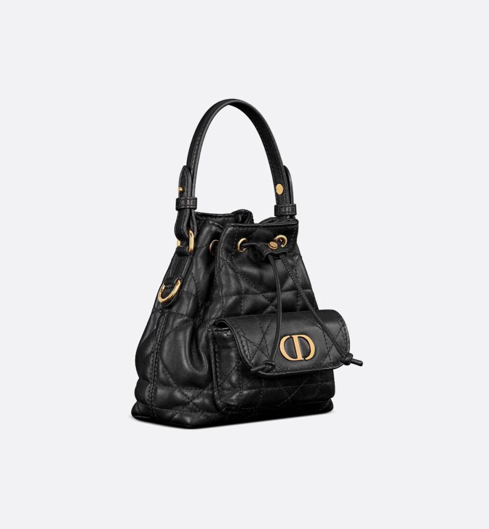 Dior Caro Nano Bucket Bag - Image 2