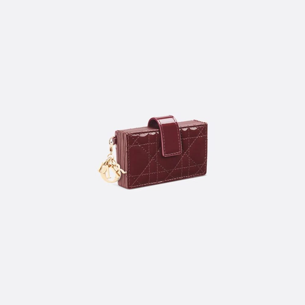 Lady Dior Jasmine Card Holder