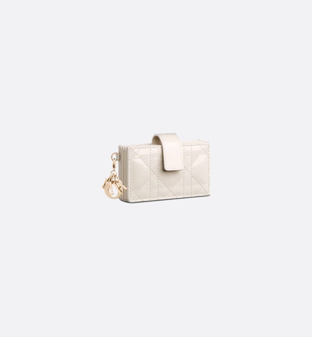 Lady Dior Jasmine Card Holder