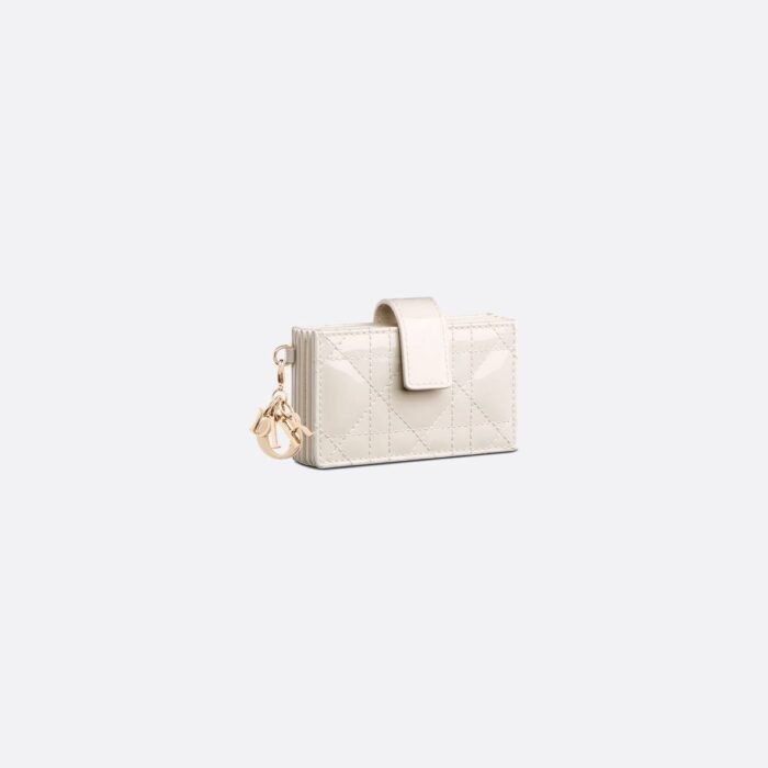 Lady Dior Jasmine Card Holder