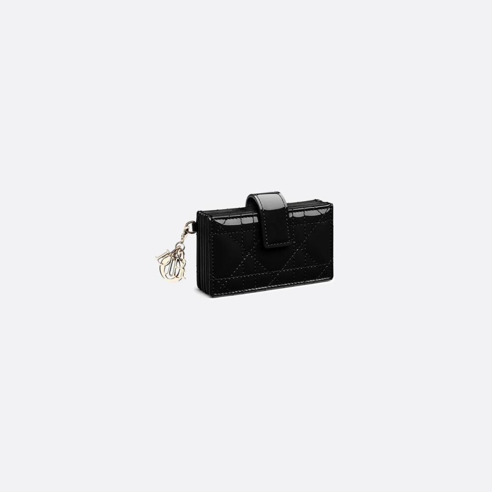 Lady Dior Jasmine Card Holder