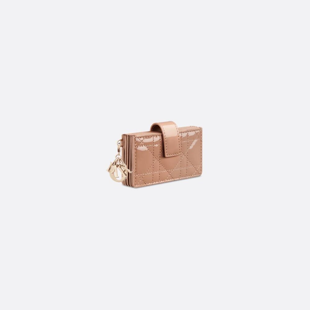 Lady Dior Jasmine Card Holder