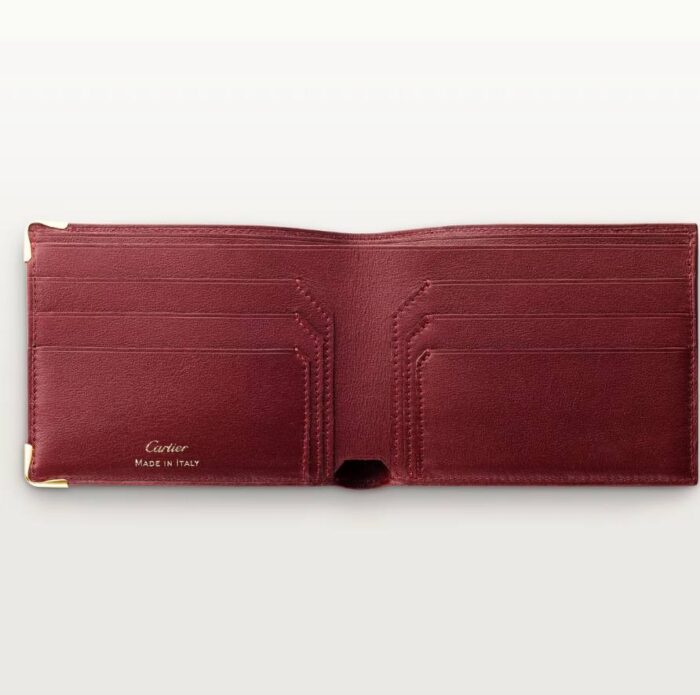 6 CREDIT CARD COMPACT WALLET, MUST DE CARTIER