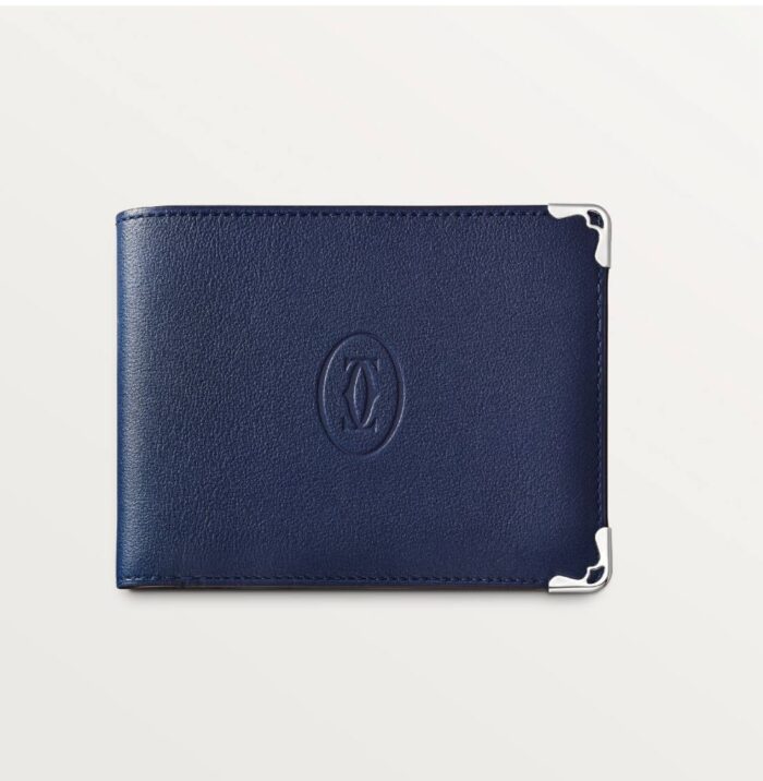 6 CREDIT CARD COMPACT WALLET, MUST DE CARTIER